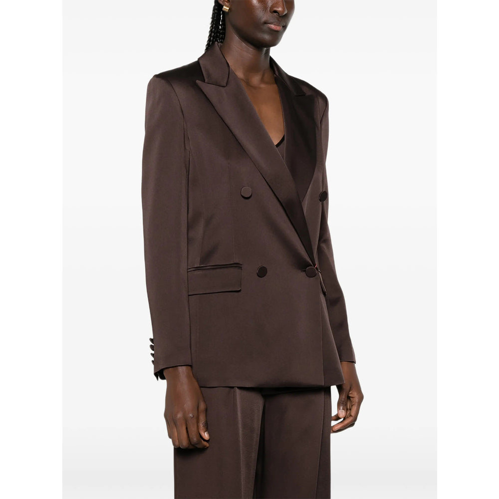Max Mara Studio Max Mara Studio Brown Jackets - Blazers Women