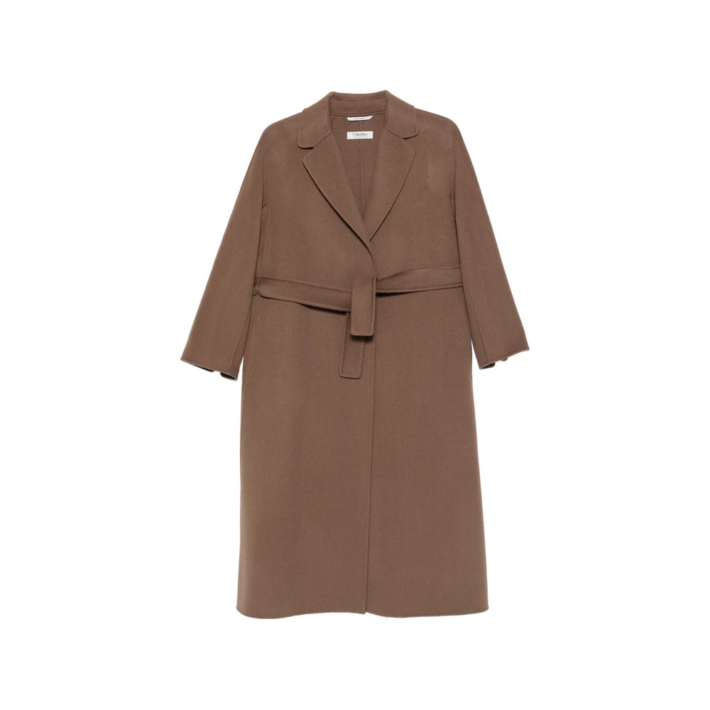 's Max Mara 'S Max Mara Brown Coats - Single Breasted Coats Women