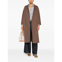 's Max Mara 'S Max Mara Brown Coats - Single Breasted Coats Women