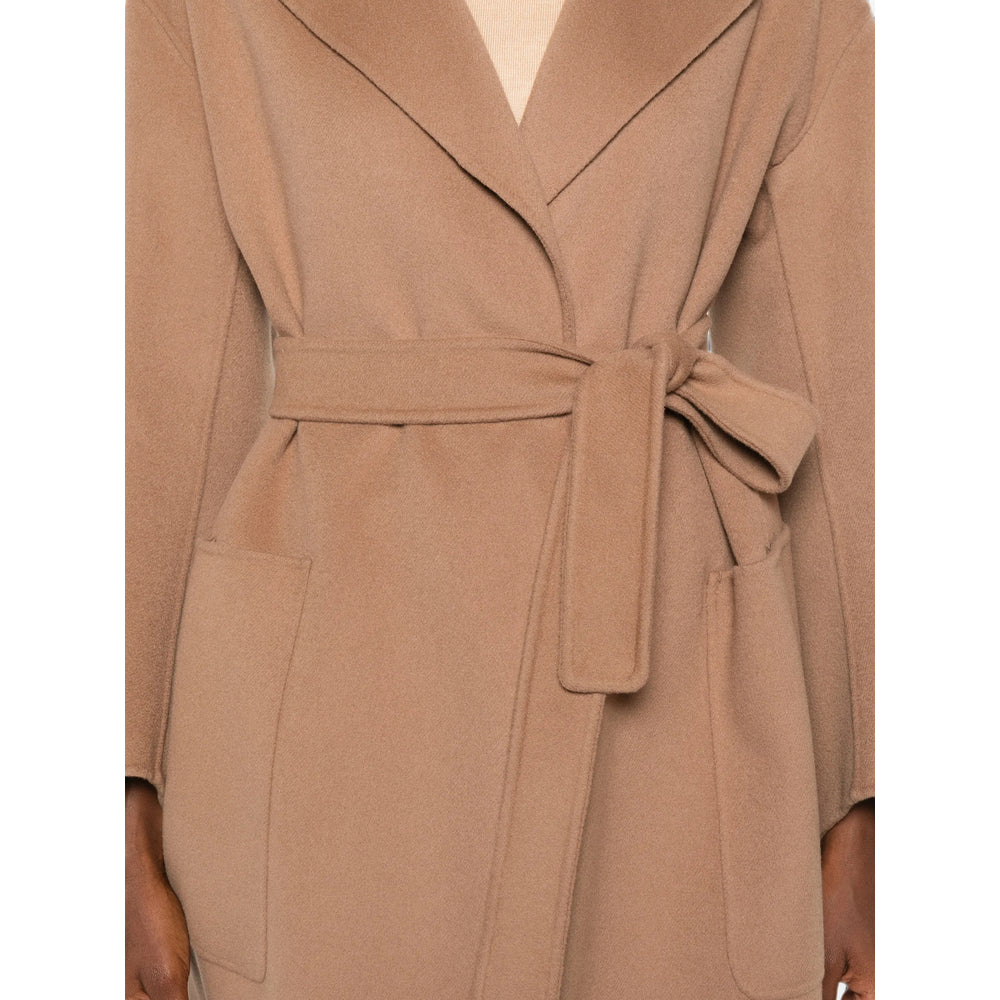 'S Max Mara Neutrals Coats - Single Breasted Coats Women