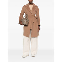 'S Max Mara Neutrals Coats - Single Breasted Coats Women