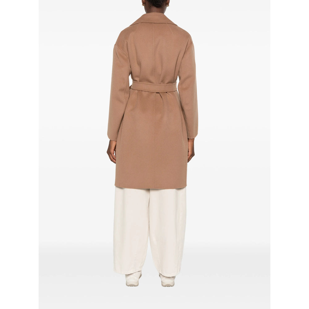 'S Max Mara Neutrals Coats - Single Breasted Coats Women