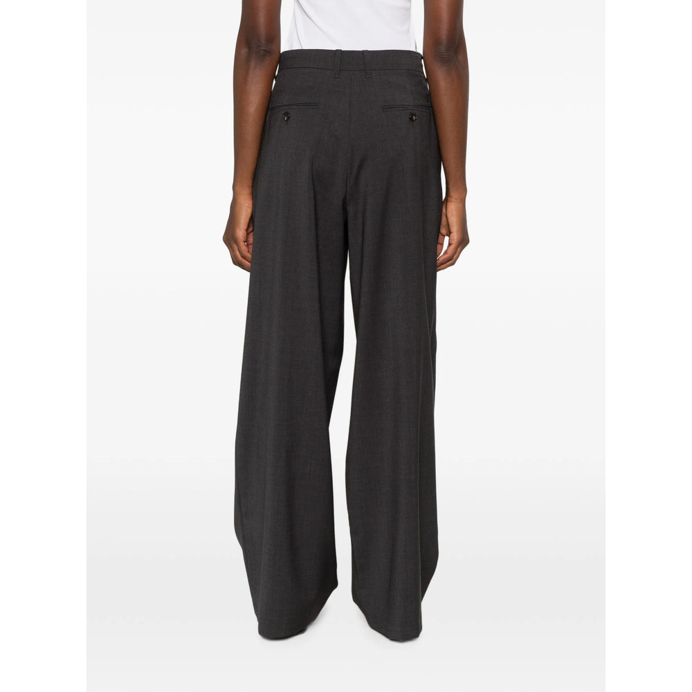'S Max Mara Grey Trousers - Tailored Trousers Women