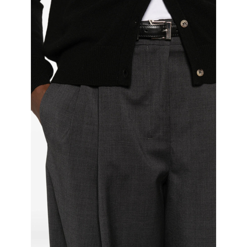 'S Max Mara Grey Trousers - Tailored Trousers Women