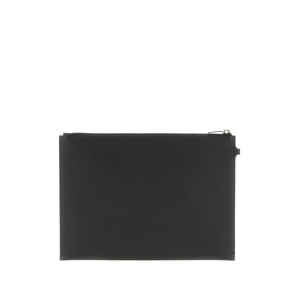 Saint Laurent Saint Laurent Black Clutch Bags Men