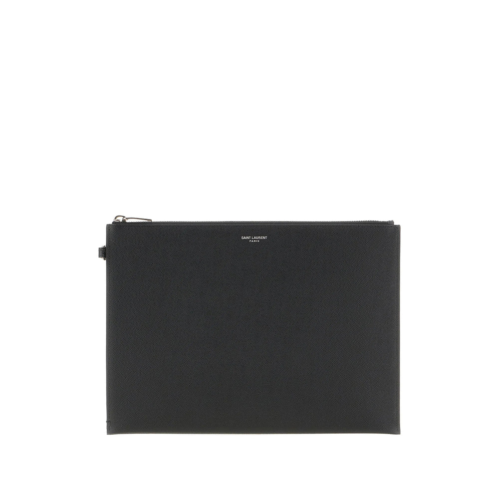 Saint Laurent Saint Laurent Black Clutch Bags Men