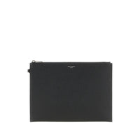 Saint Laurent Saint Laurent Black Clutch Bags Men