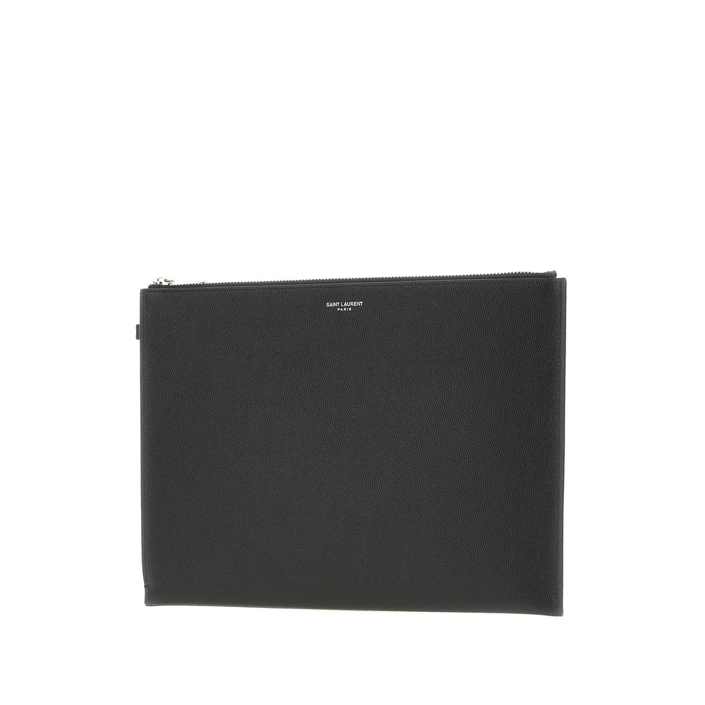 Saint Laurent Saint Laurent Black Clutch Bags Men