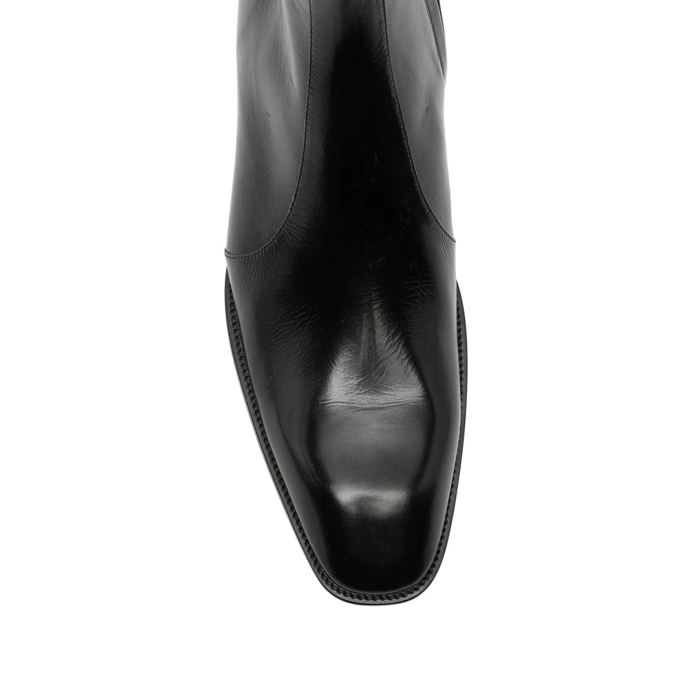 Saint Laurent Black Trainers Men
