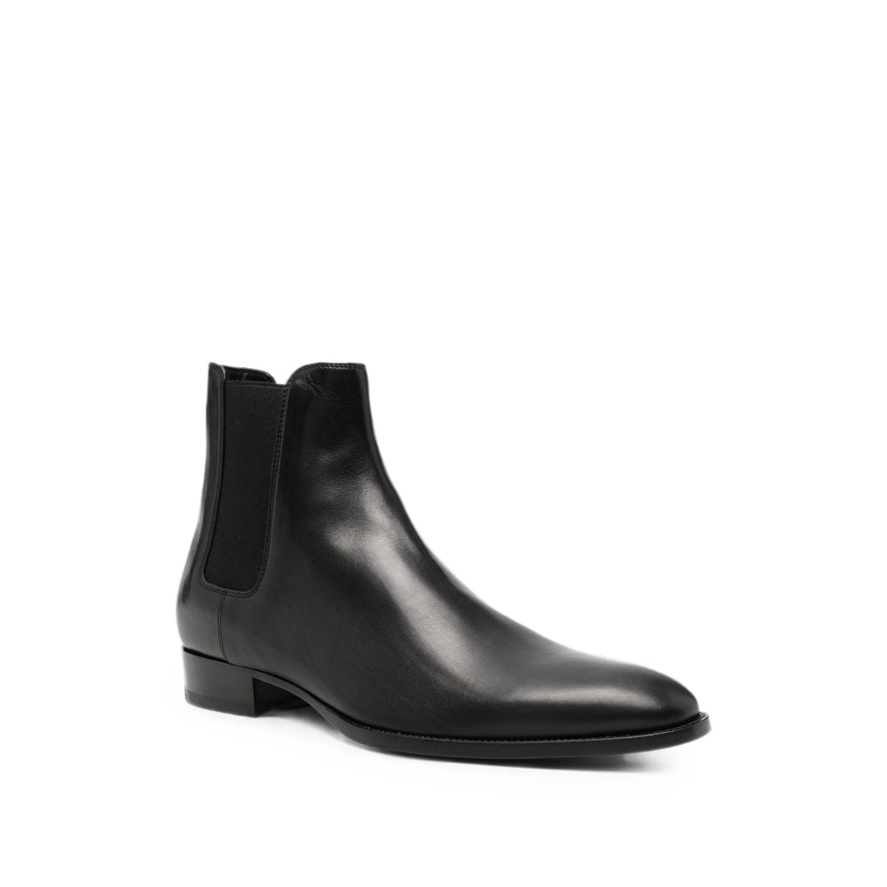 Saint Laurent Black Trainers Men