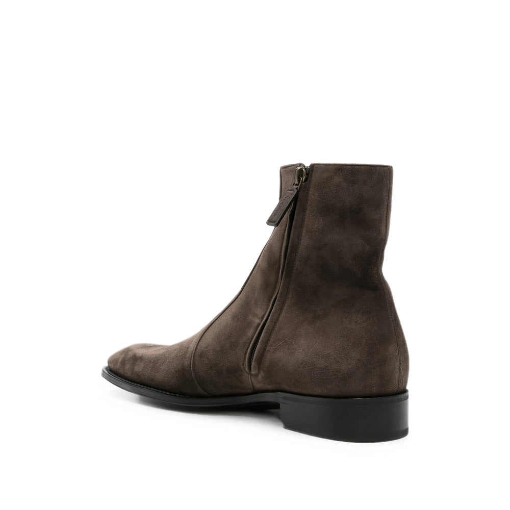 Saint Laurent Brown Trainers Men