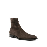 Saint Laurent Brown Trainers Men