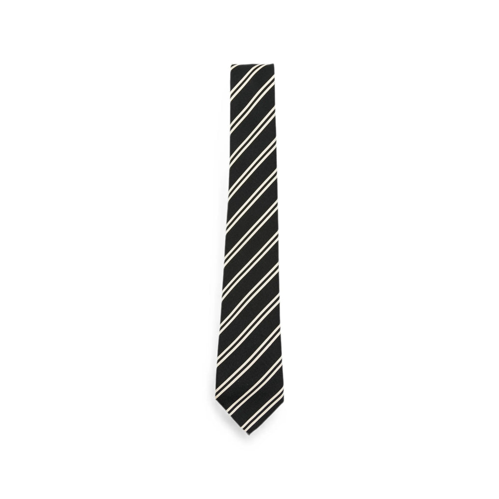 Saint Laurent Black Ties & Bow Ties Men