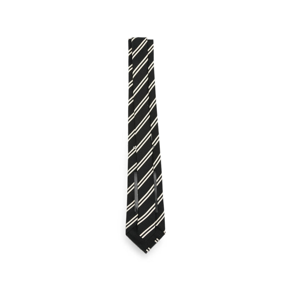 Saint Laurent Black Ties & Bow Ties Men