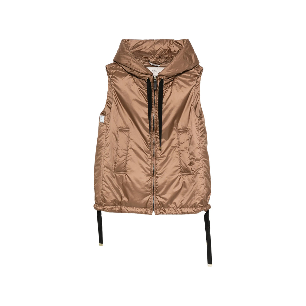 Max Mara The Cube Brown Jackets - Waistcoat & Gilets Women