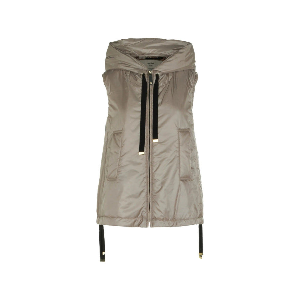 Max Mara The Cube Brown Jackets - Waistcoat & Gilets Women