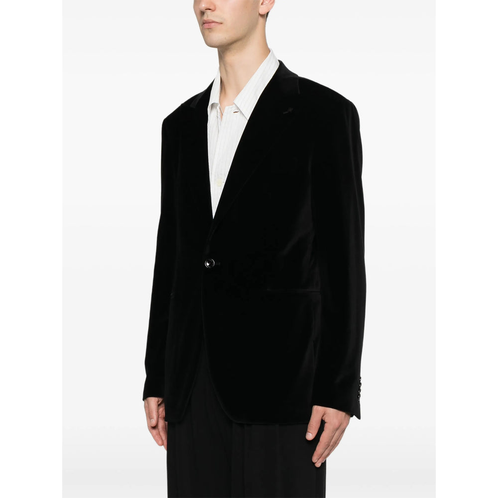 Tagliatore Black Jackets - Suit & Dinner Jackets Men