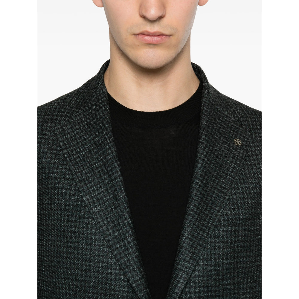Tagliatore Green Jackets - Blazers Men