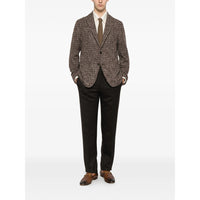 Tagliatore Brown Jackets - Blazers Men