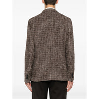 Tagliatore Brown Jackets - Blazers Men