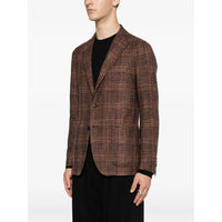 Tagliatore Brown Jackets - Blazers Men
