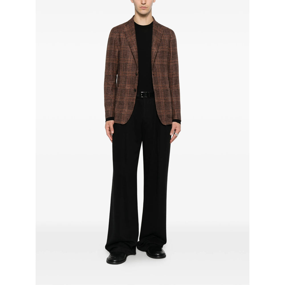 Tagliatore Brown Jackets - Blazers Men