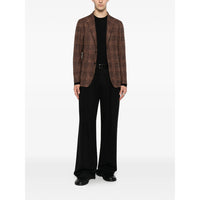 Tagliatore Brown Jackets - Blazers Men