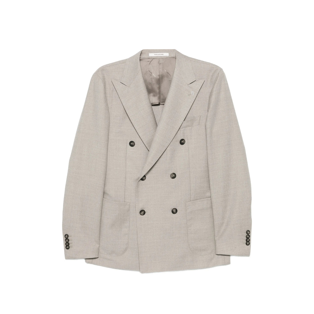 Tagliatore Grey Jackets - Blazers Men