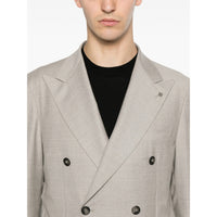 Tagliatore Grey Jackets - Blazers Men