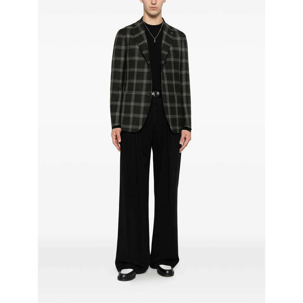 Tagliatore Grey Jackets - Blazers Men