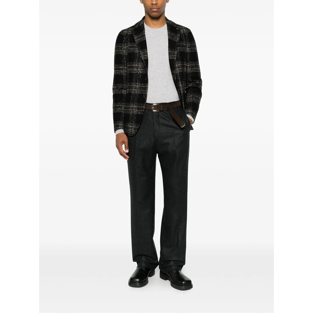 Tagliatore Black Jackets - Blazers Men