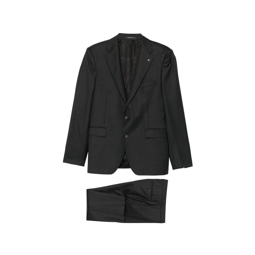 Tagliatore Grey Suits - Single Breasted Suits Men