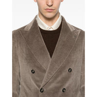 Tagliatore Brown Suits - Double Breasted Suits Men