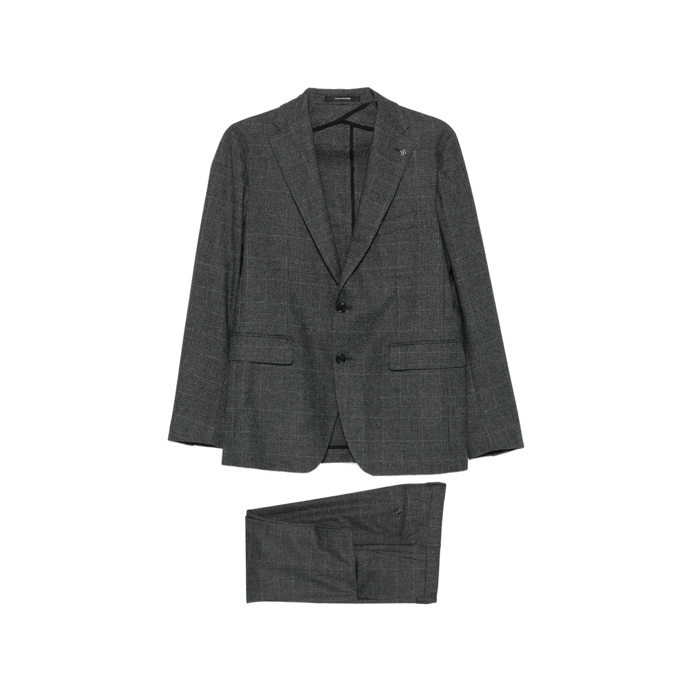Tagliatore Grey Suits - Single Breasted Suits Men
