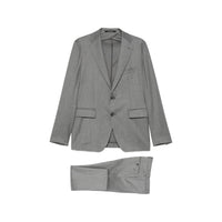 Tagliatore Grey Suits - Single Breasted Suits Men
