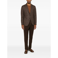 Tagliatore Brown Jackets - Blazers Men