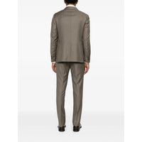 Tagliatore Brown Suits - Single Breasted Suits Men