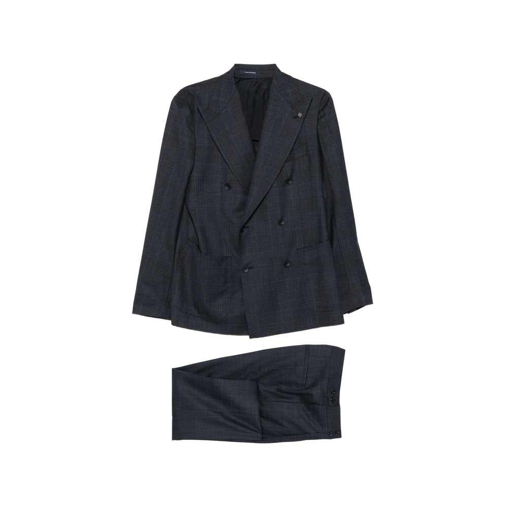 Tagliatore Blue Suits - Double Breasted Suits Men