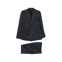 Tagliatore Blue Suits - Double Breasted Suits Men