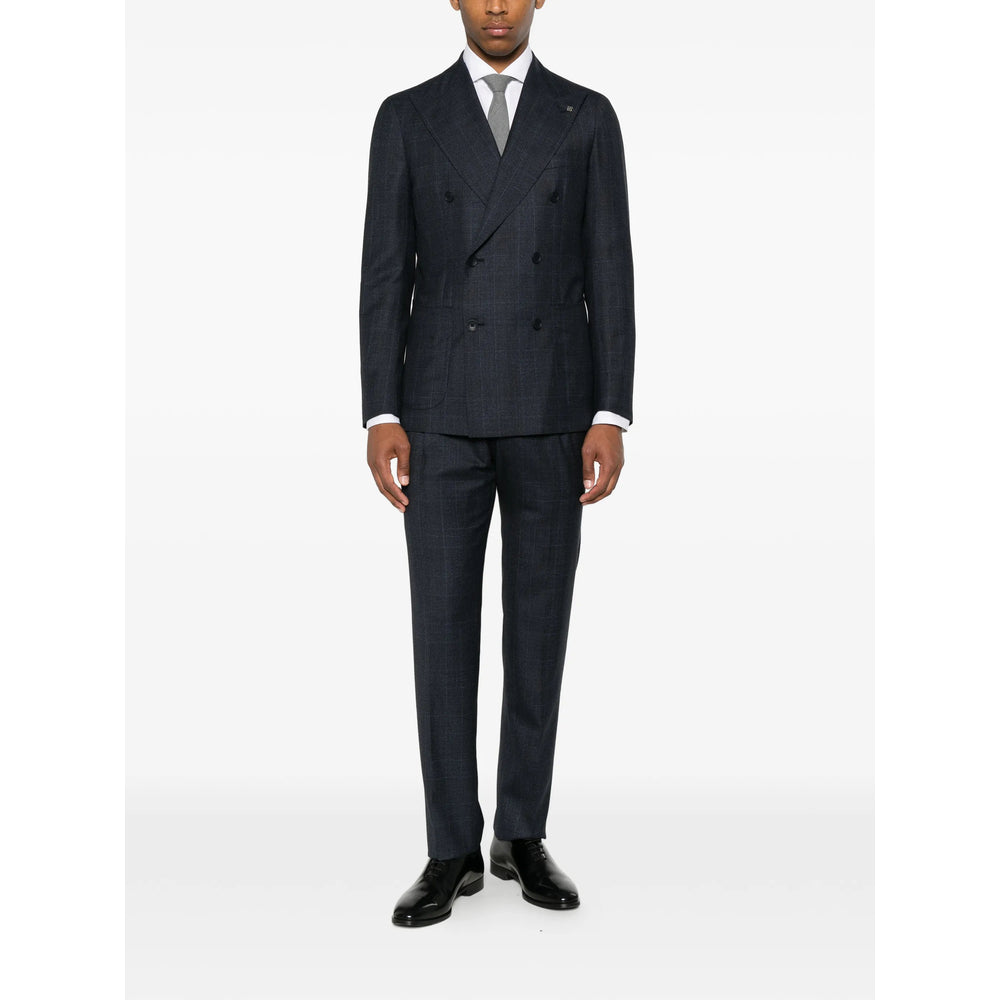 Tagliatore Blue Suits - Double Breasted Suits Men