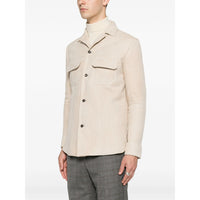 Tagliatore Neutrals Jackets - Leather Jackets Men