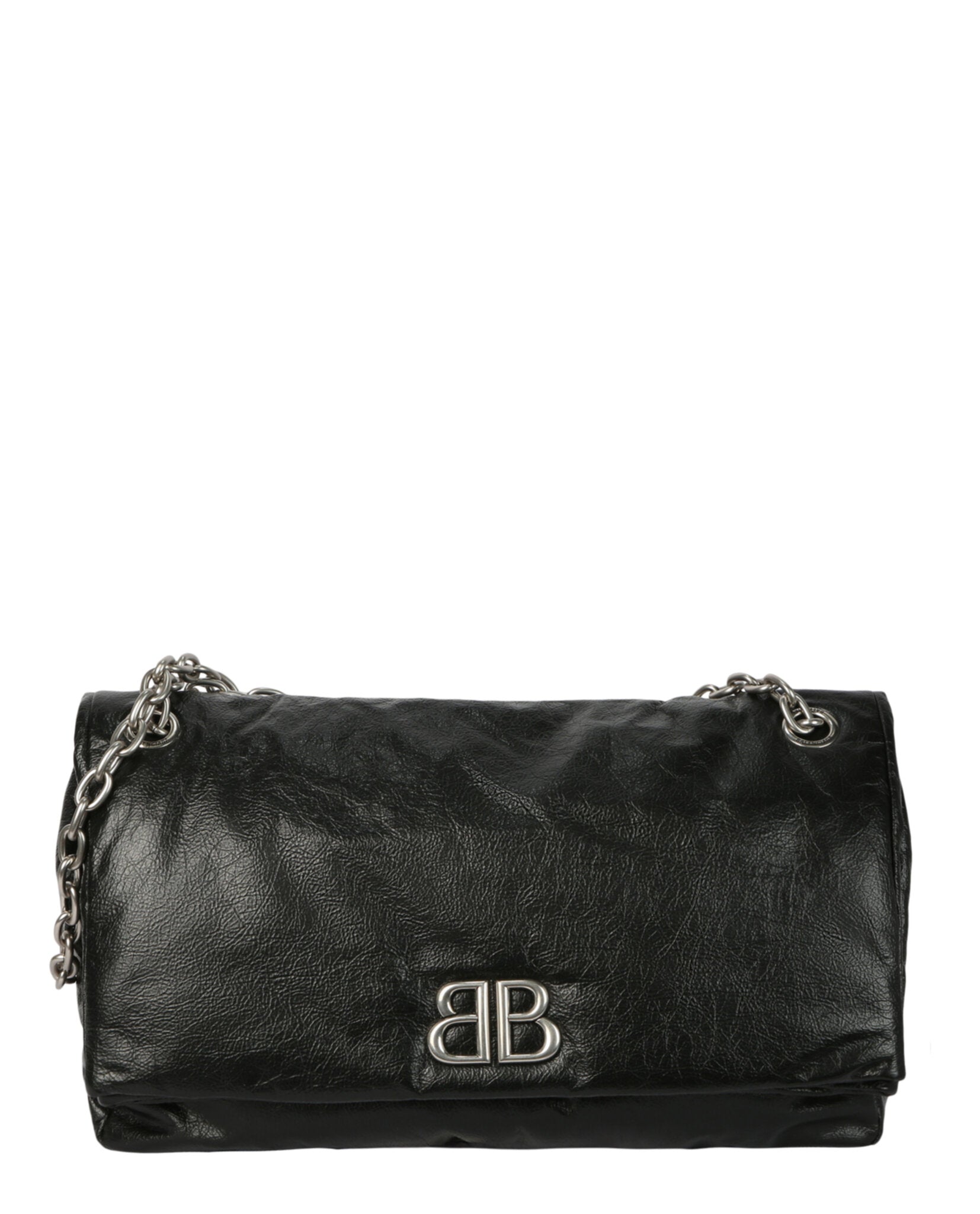 Balenciaga Womens Monaco Large Chain Bag