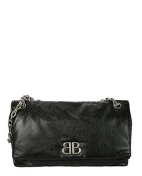 Balenciaga Womens Monaco Large Chain Bag