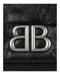 Balenciaga Womens Monaco Large Chain Bag