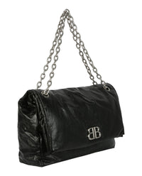 Balenciaga Womens Monaco Large Chain Bag