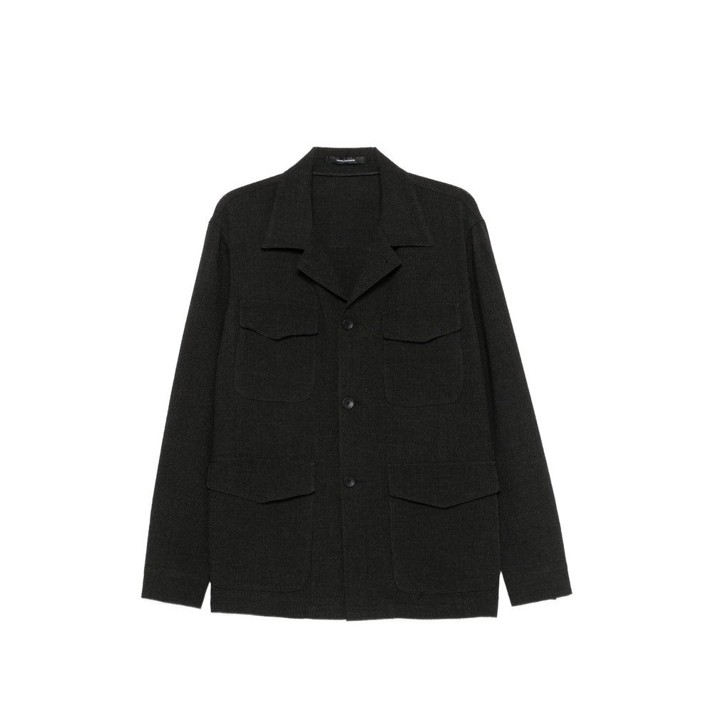 Tagliatore Black Jackets - Shirt Jackets Men