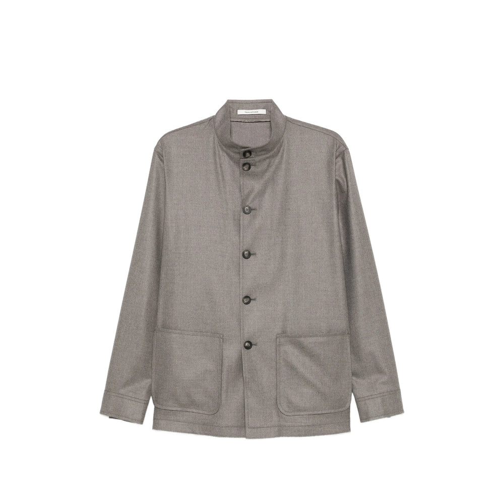 Tagliatore Grey Jackets - Shirt Jackets Men