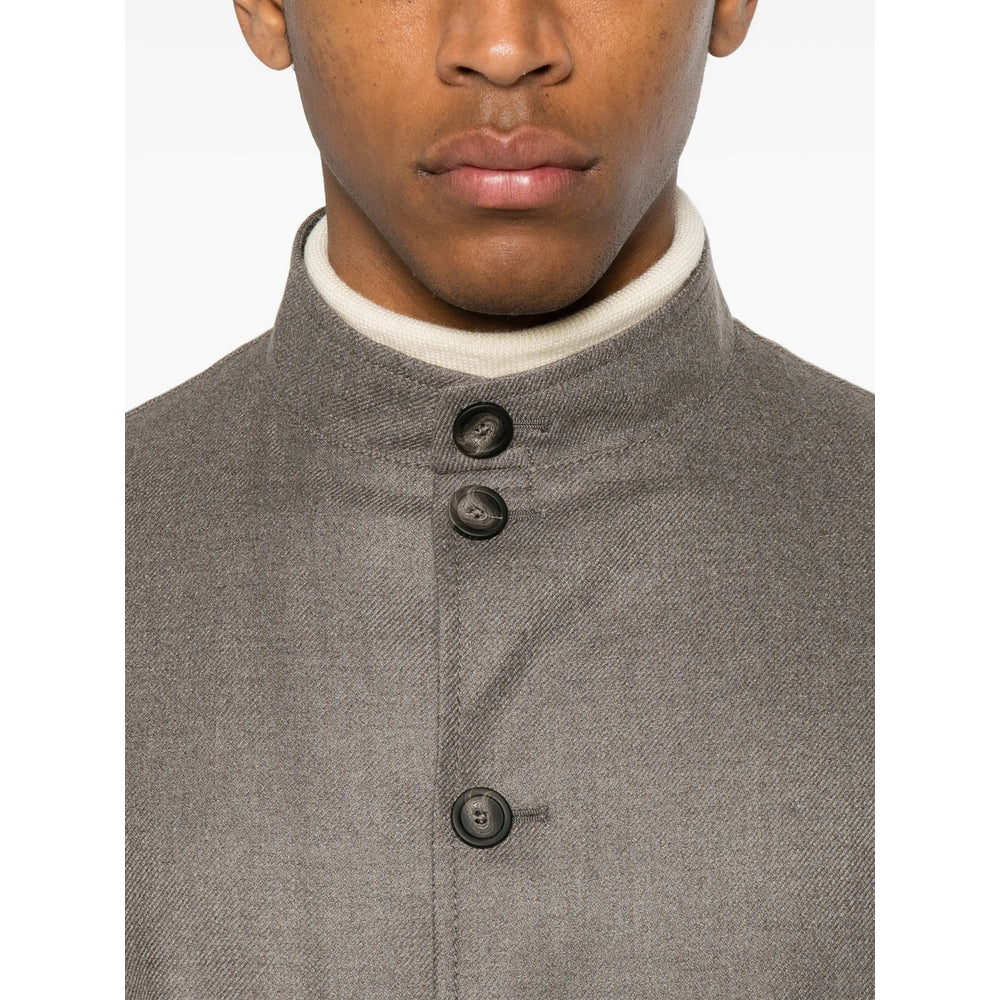 Tagliatore Grey Jackets - Shirt Jackets Men