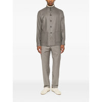 Tagliatore Grey Jackets - Shirt Jackets Men