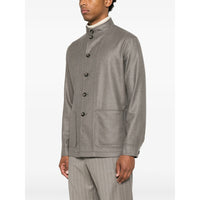 Tagliatore Grey Jackets - Shirt Jackets Men